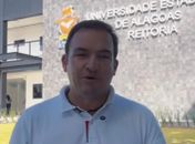 Deputado André Silva acompanha posse de 127 professores da UNEAL e entrega da reitoria reformada