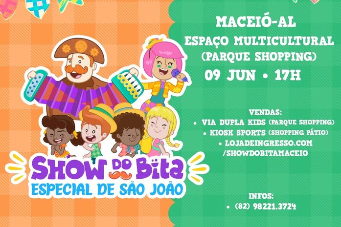 Show do Bita – Especial de São João leva a magia do amigão do bigode laranja para toda a família