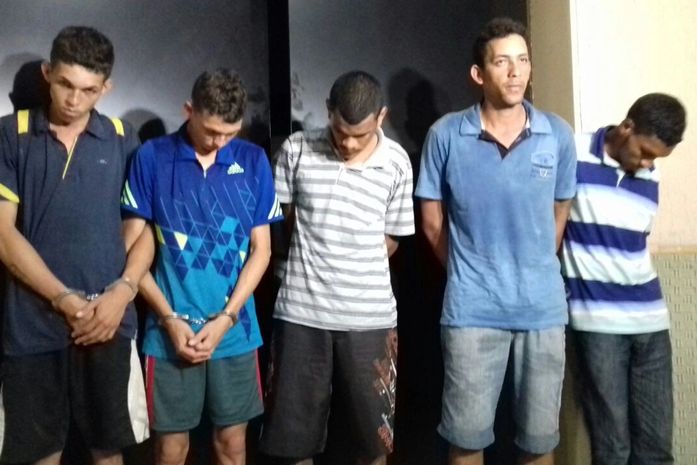 Acusados de homicídios foram apresentados