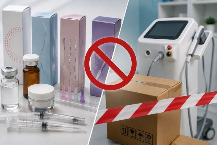 Produtos para procedimentos estéticos são proibidos por falta de registro sanitário