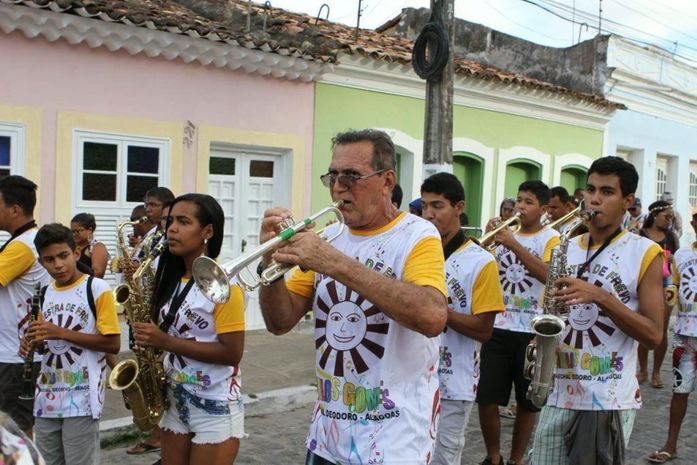 Encontro de Bandas "Ressaca Carnavalesca" acontece em Santa Luzia do Norte com orquestras e frevo
