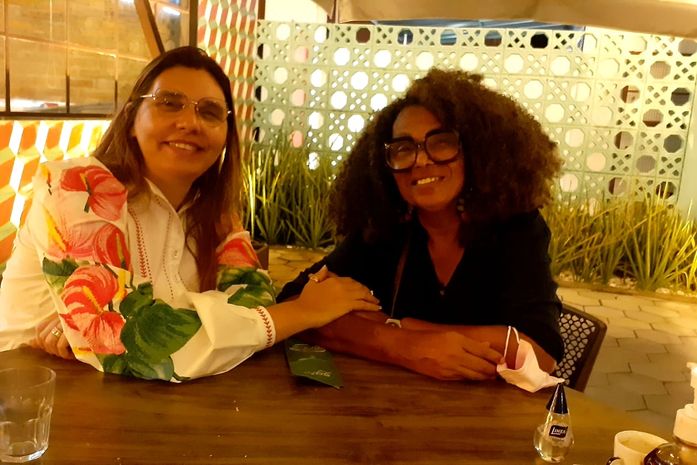 No icônico 8 de março, essa ativista tomou um café com a deputada Jó Pereira. Celebramos a mulher que somos, e reafirmamos o protagonismo feminino. Visse?!