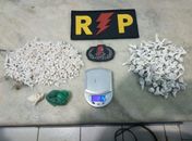 Polícia apreende 403 pedras de crack e 105 bombinhas de maconha na parte alta