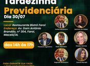 Conversa sobre direito previdenciário une grandes nomes da área em Bistrô de Maceió