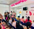 Outubro Rosa: mulheres e homens devem estar atentos aos sinais do câncer de mama, diz especialista durante ação em Girau do Ponciano