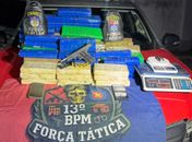 Suspeito de comandar distribuição de drogas em AL é preso com arma e mais de 60 kg de entorpecentes