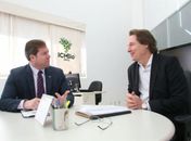 Ministro Marx Beltrão em reunião no Instituto Chico Mendes