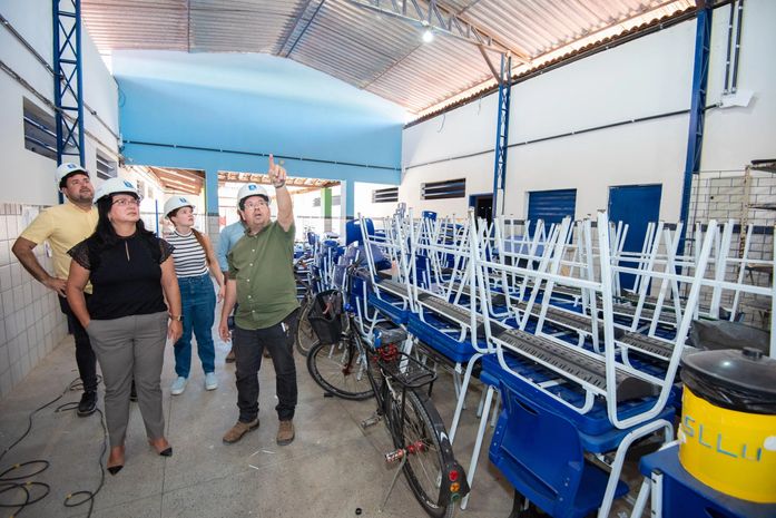 Educação avança com obras de reforma de escola estadual na Santa Lúcia