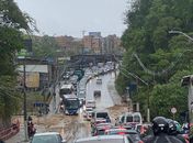 
Maceió registra 79mm de chuva e enfrenta desabrigados, desabamentos e alagamentos