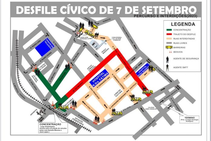 SMTT - Arapiraca apresenta plano de segurança viária para o desfile de 7 de Setembro