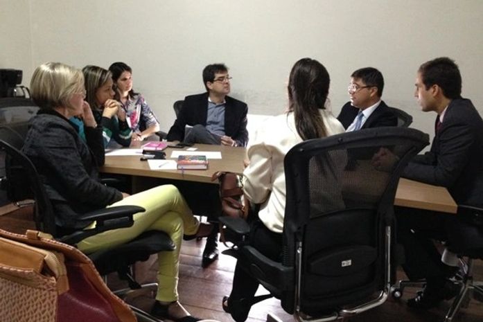 Reunião de representantes do Bradesco com o Procon