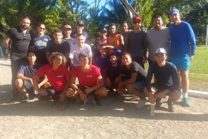 Alunos do Senai passam por exercícios mirando a Olimpíada do Conhecimento