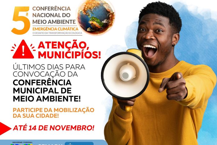 Prazo para convocação de Conferências Municipais de Meio Ambiente termina nesta quinta (14)