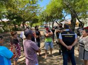 Convívio Social recebe denúncia e paralisa obra irregular em praça da capital