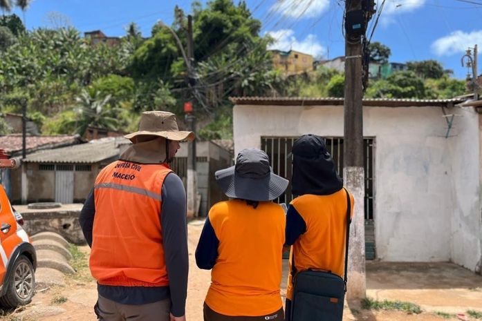 Novo mapeamento identifica áreas de risco no Feitosa e no Vale do Reginaldo, em Maceió; entenda