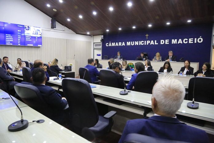 Plenário da Câmara Municipal de Maceió