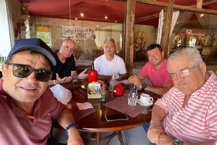 Edmílson Teixeira, Fernando Murta, Ronaldo da Paz, Adaelson Vilela e Raimundo Jorge