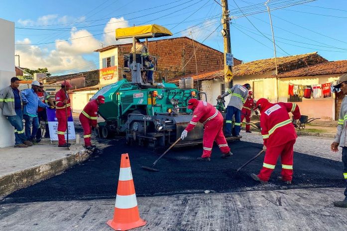 Novo asfalto traz benefícios à comunidade da Barra de Santo Antônio: prefeitura e governo do estado se unem em prol do bem-estar dos moradores