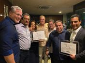 Deputado Galba Novaes e presidente da Câmara de Maceió são homenageados pelo Fisco