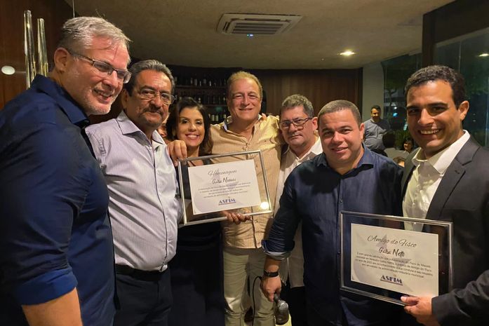 Deputado Galba Novaes e presidente da Câmara de Maceió são homenageados pelo Fisco