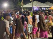 A cidade ficou tomada de gente de toda parte