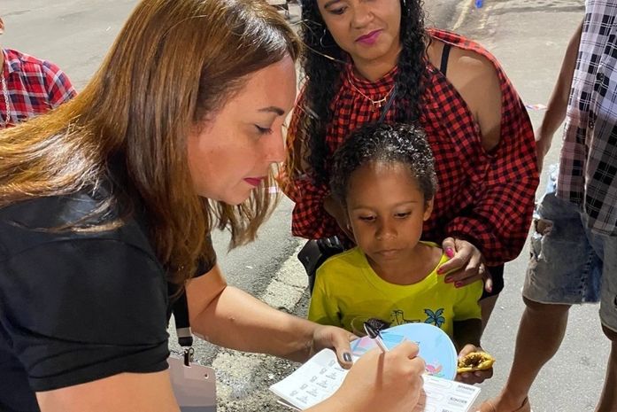 Pulseiras de identificação serão distribuídas para crianças no São João Massayó