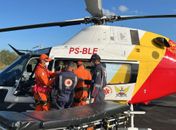 Motociclista de 60 anos sofre grave lesão em colisão ao desviar de criança em São Luís do Quitunde