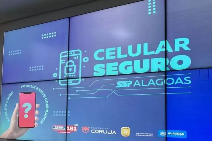 PC intima mais de 100 pessoas em operação contra uso de celulares roubados em AL