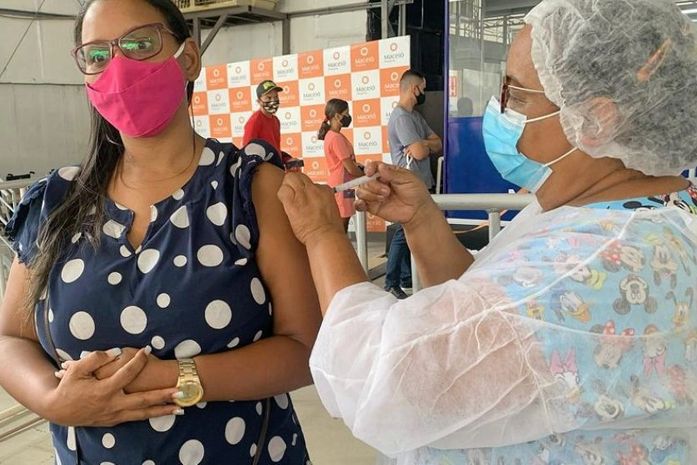 Maceió já aplicou mais de 1,6 milhão de dose de vacinas contra a Covid-19