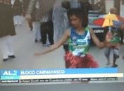 A jornalista da TV Gazeta de Alagoas  fez de conta que  Cidinha era invisível. Nem ligou pra catadora. Poxa!