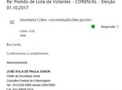 Conselho Federal de Enfermagem nega lista nominal de votantes à Chapa 3