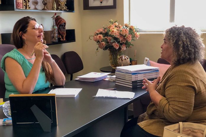 A conselheira tutelar, Veraleide Costa, teve encontro marcado, com a deputada estadual, Jó Pereira