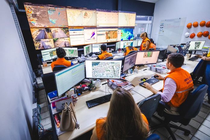 Alerta de chuva mantém Defesa Civil de Maceió em nível operacional de atenção