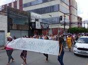 Protesto de familiares de reeducandos