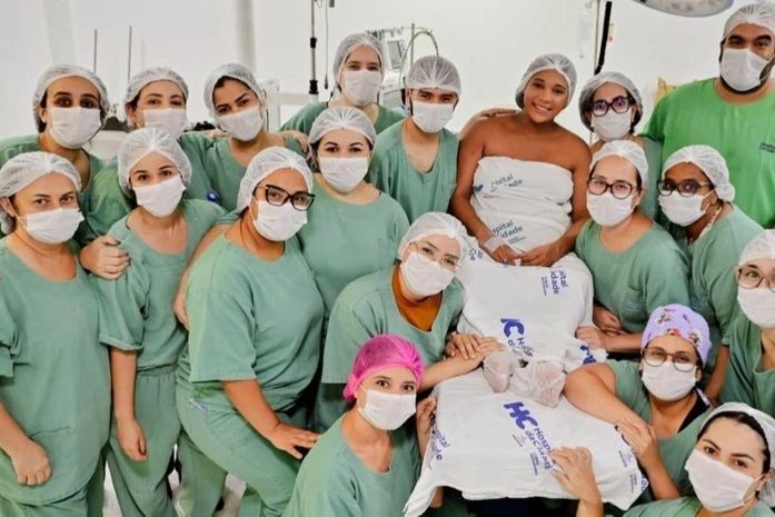 Natal especial: trigêmeos nascem após gestação de alto risco em Maceió