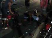 Colisão entre motocicletas deixa três feridos na Chã da Jaqueira; veja o vídeo
