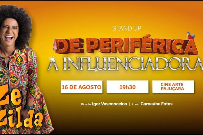 Zezilda volta aos palcos com stand-up no Teatro Arte Pajuçara neste sábado (16)