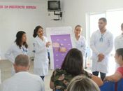 Saúde promove palestra em alusão ao Janeiro Roxo na UBS Baixão em Arapiraca