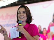 Michelle Bolsonaro parte para fazer história