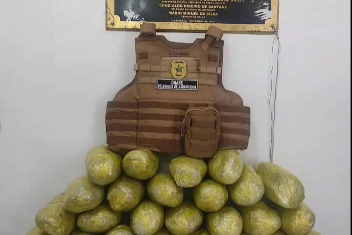 Operação apreende 25kg de maconha em imóvel no Agreste de Alagoas