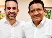 
Júlio Cezar recebe Paulo Dantas em Palmeira nesta segunda (22) para agenda conjunta de trabalho