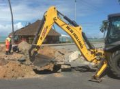 Av. Pontes de Miranda tem os dois sentidos interditados para realização das obras de recomposição da galeria