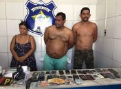Suspeitos de venda de cocaína são presos 