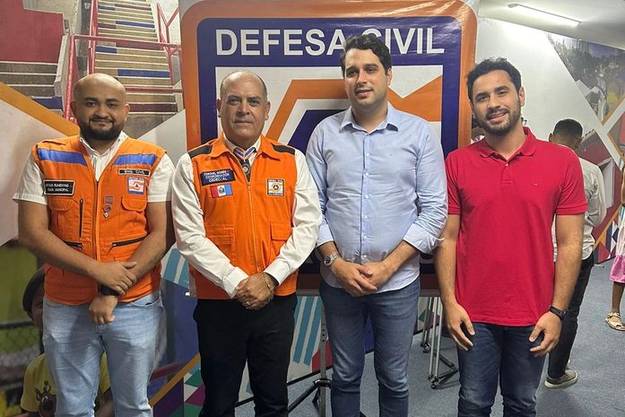 Coordenadoria de Defesa Civil de Santana do Mundaú recebe reconhecimento pelos serviços prestados