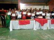 Homenagens e emoção marcam colação do 9° ano de escola municipal em Anadia