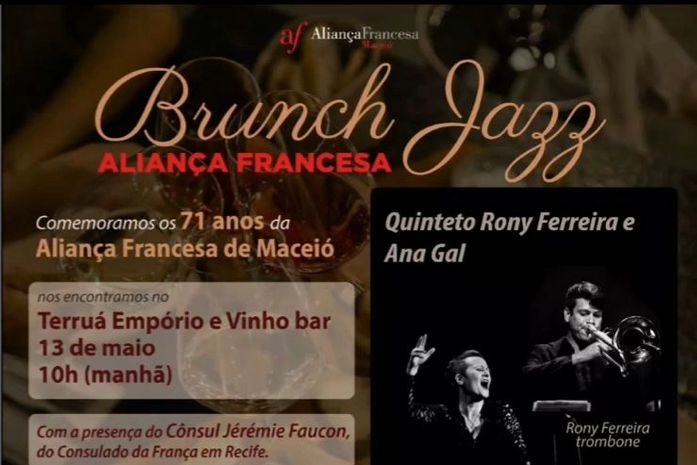 Com muito jazz e a presença do Cônsul Geral da França em Recife para o Nordeste, a Aliança Francesa de Maceió completa seus 71 anos