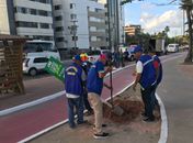 A disputa do secretário e a retirada das placas da Orla