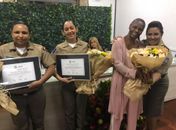 Integrantes da Patrulha Maria da Penha são homenageadas pela Vereadora Fátima Santiago