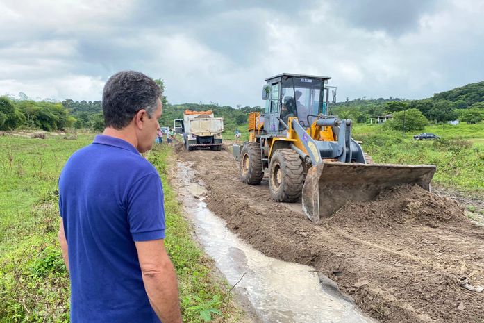 Prefeitura de Branquinha intensifica recuperação de acesso à comunidade Flor do Mundaú