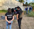 Polícia faz buscas em chácara durante investigação de homicídio no interior de AL